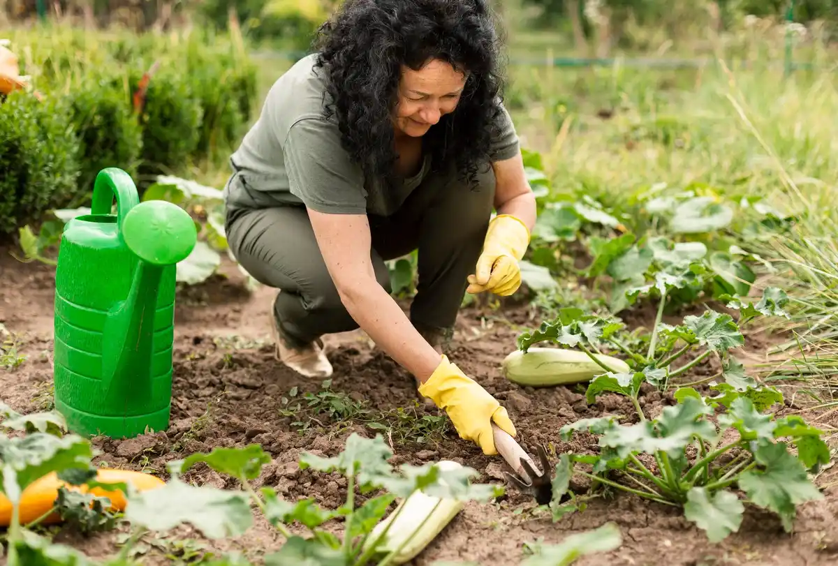 organic vegetable garden natural pest control