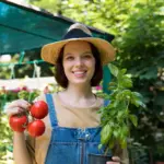 organic vegetable gardening backyard checz republic