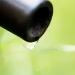 efficient garden irrigation saving water Czech garden