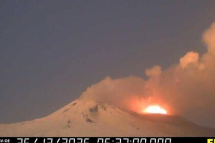 Aktivita sopky Etna: Co se děje na severovýchodním kráteru