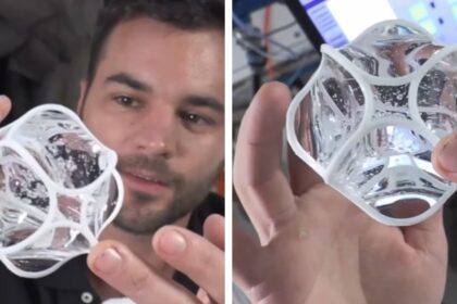 Experiment „Soft Cell“ na Mezinárodní vesmírné stanici: Nový geometrický objev