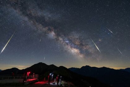 Gemini Meteor Shower: Nebula of Stars in the December Sky