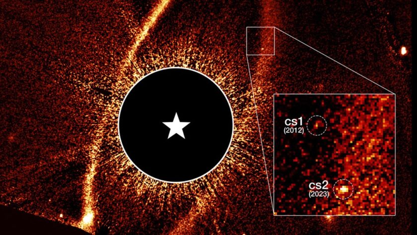 Objev nového světelného bodu v systému Fomalhaut A