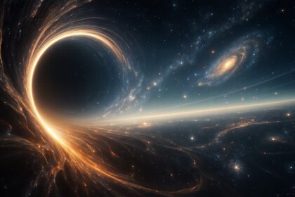 Objev supermasivní černé díry v kosmu