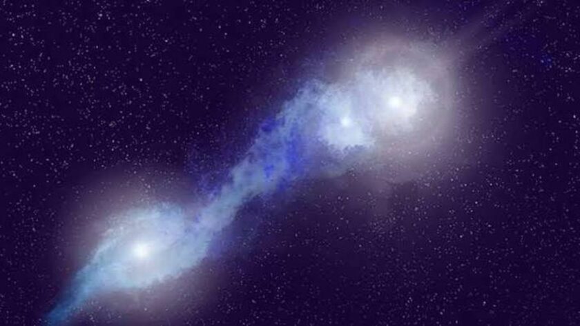 Objev trojitého radiového AGN v systému J1218/1219+1035