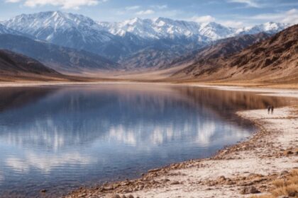 Obnova starého jezera v Údolí smrti