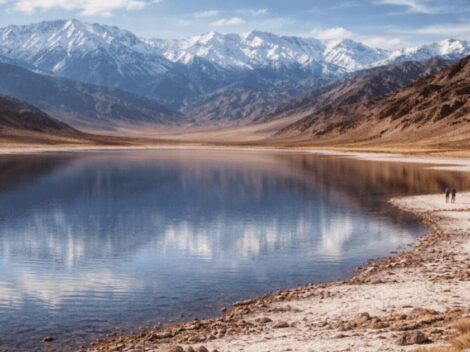 Obnova starého jezera v Údolí smrti