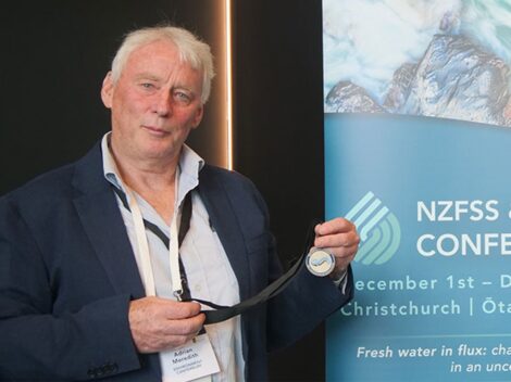 Ocenění vědeckého přínosu pro sladkovodní ekosystémy Nového Zélandu