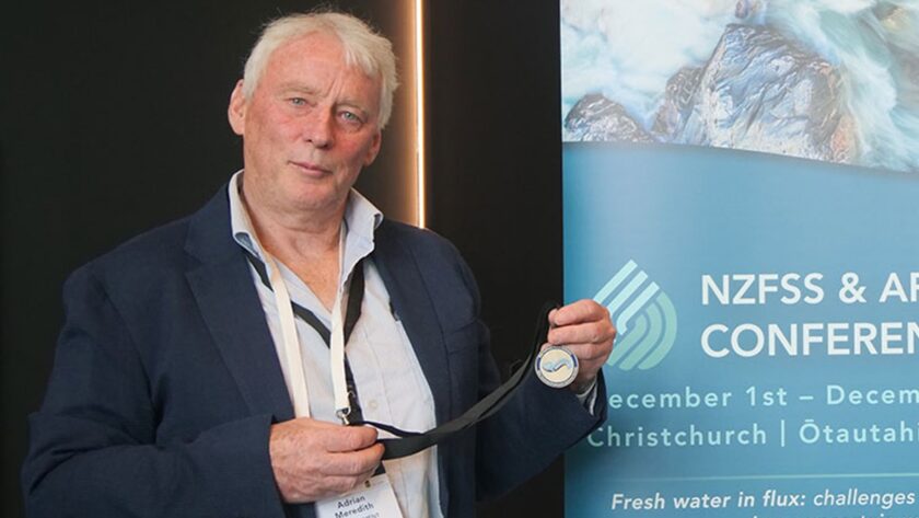 Ocenění vědeckého přínosu pro sladkovodní ekosystémy Nového Zélandu