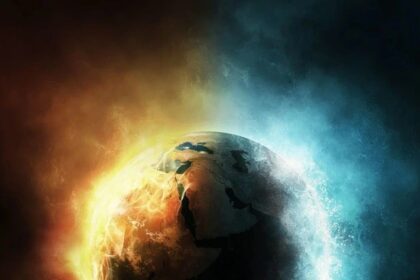 Skutečnost, že jedna polokoule Země ztrácí teplo rychleji než druhá