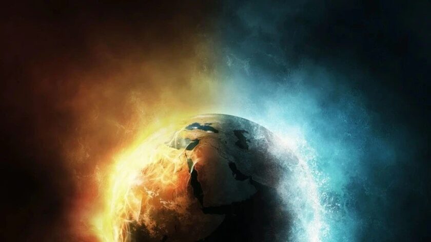 Skutečnost, že jedna polokoule Země ztrácí teplo rychleji než druhá