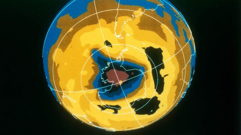 Úspěšné Snížení Ozónové Děry Nad Antarktidou