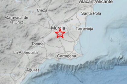Zemětřesení v Murcii: Magnituda 2,6