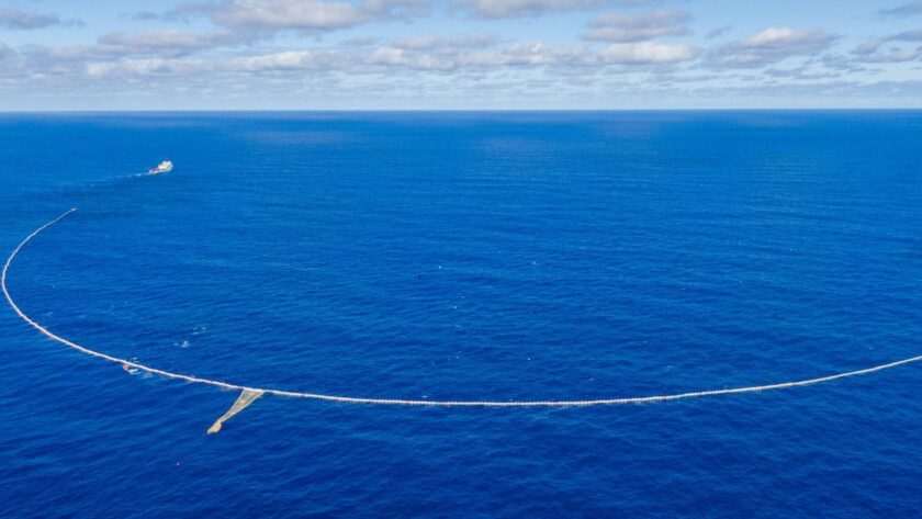 Historický úspěch: The Ocean Cleanup odstranil 45 milionů kilogramů odpadu z oceánů