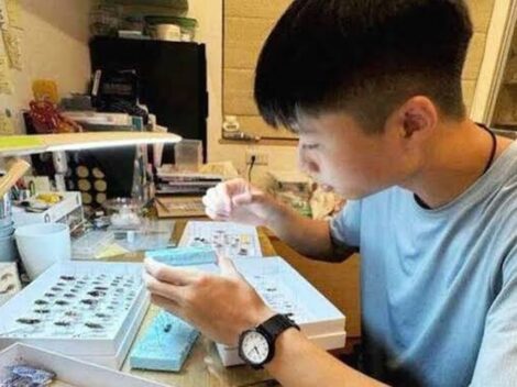 Lin Yu-Chen: Mladý entomolog z Jiayi, který se rozhodl pro studium na Zhongxing University