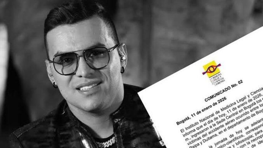 Medicina Legal zahájila pitvy těl obětí letecké nehody, při které zemřel Yeison Jiménez