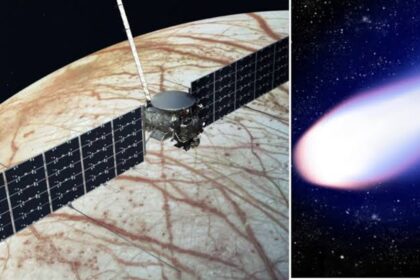 Nová fotografie komety 3I/ATLAS z kosmické sondy Europa Clipper