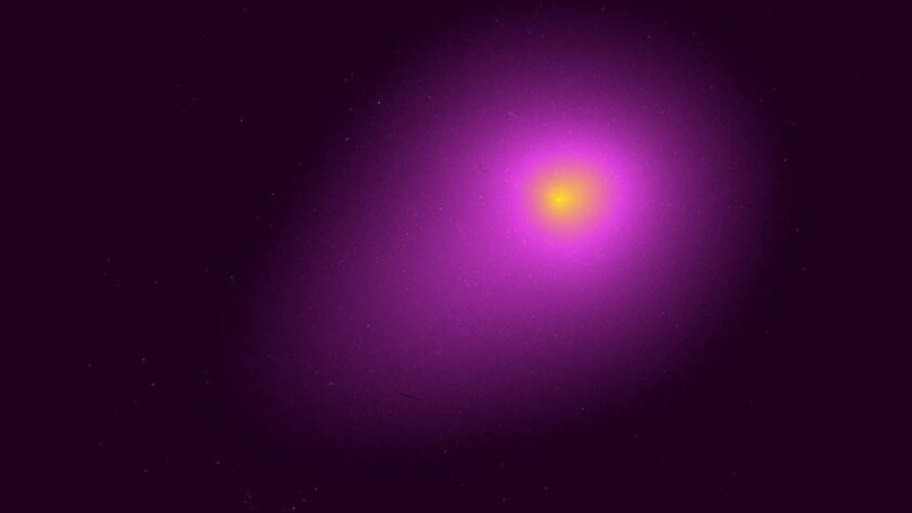 Podivuhodné pozorování komety 3I/ATLAS