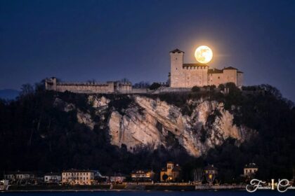 Super Luna Vlka: Magické Momentky z Lago Maggiore